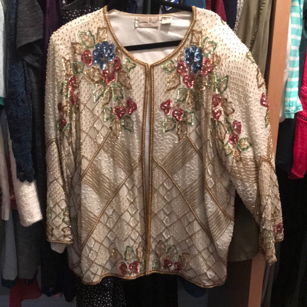 Beaded cardigan